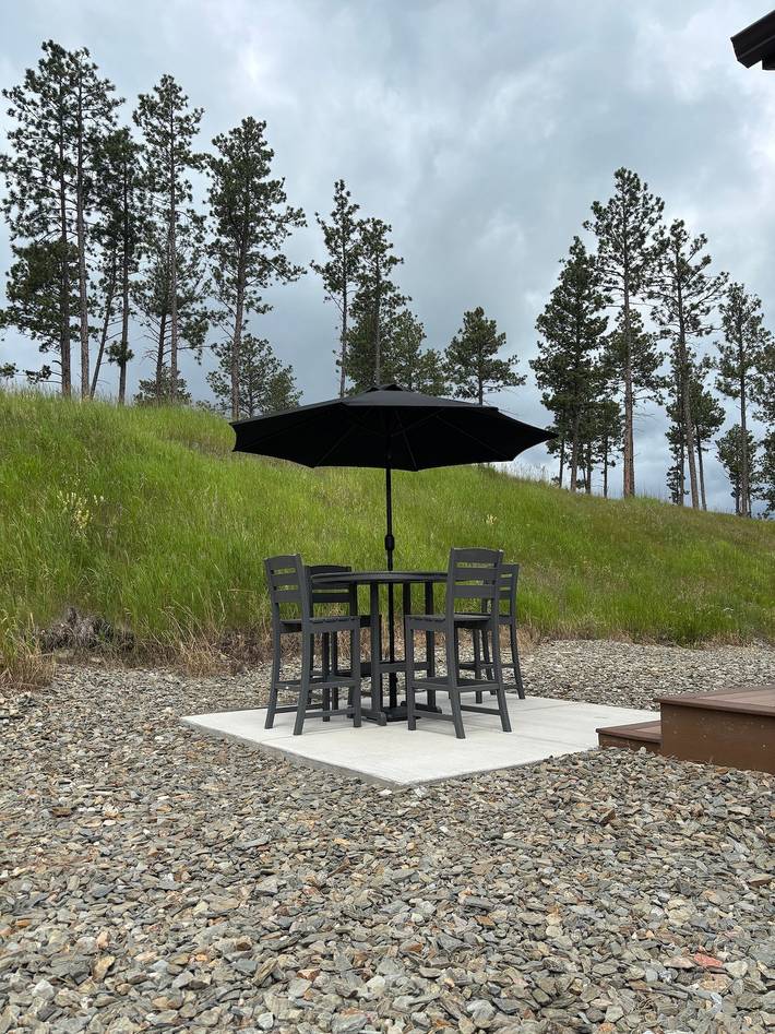 Apartament wakacyjny dla 3 osób, z taras w Dakota Południowa