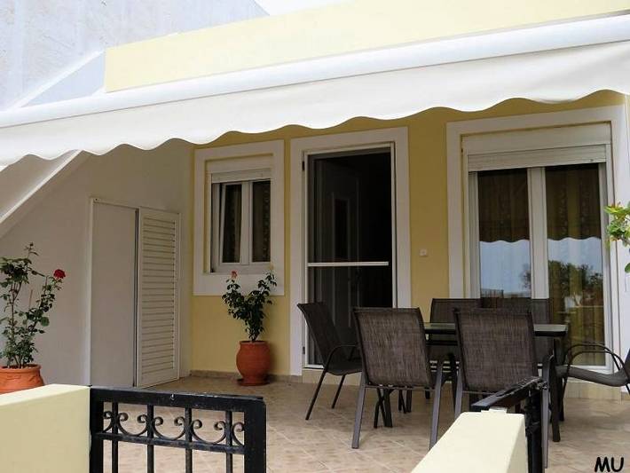 Appartement de vacances pour 3 personnes, avec Balcon et Terrasse ainsi que Jardin et Vue