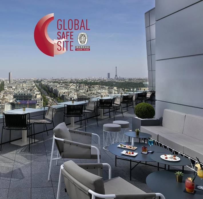 Hôtel pour 3 personnes, avec terrasse et vue