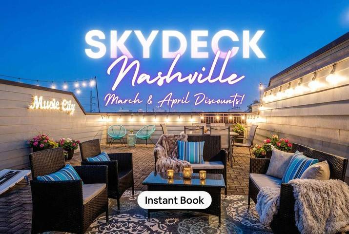 Vacation house for 10 people, with balcony, kid friendly in Nashville