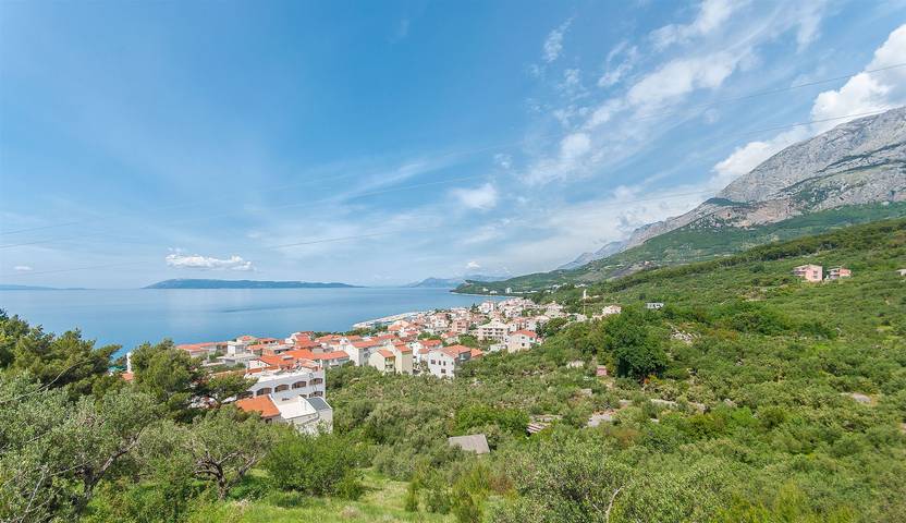 Vakantiewoning voor 4 personen, met terras in Tučepi