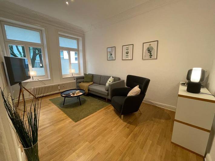 Ferienwohnung für 2 Personen, mit Balkon, mit Haustier in Hamburg-Mitte