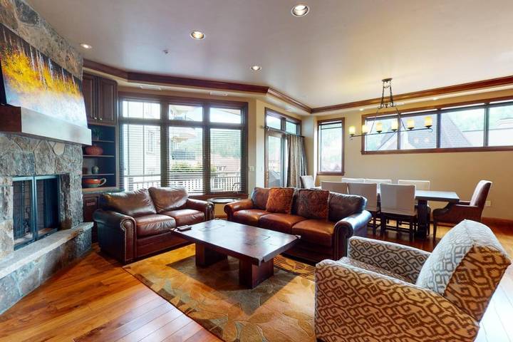 Vakantiewoning voor 8 personen, with sauna and whirlpool as well as balkon and zwembad in Vail