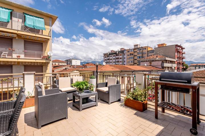 Vakantiewoning voor 5 personen, met terras in Viareggio