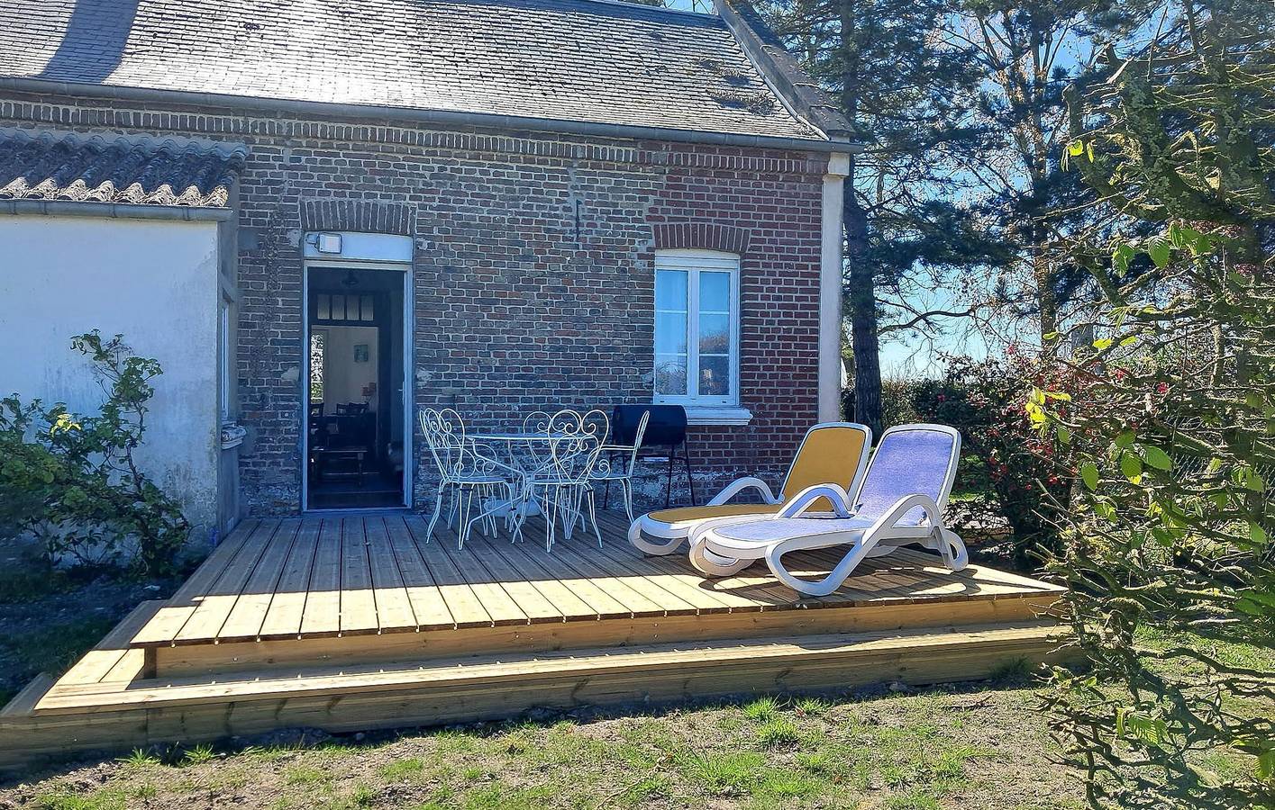Appartement confortable avec jardin et parking, près de la côte in Ponthoile, Région d'Abbeville