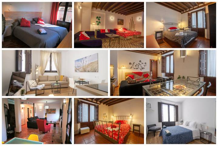 Ferienwohnung für 7 Personen, mit Balkon in Granada