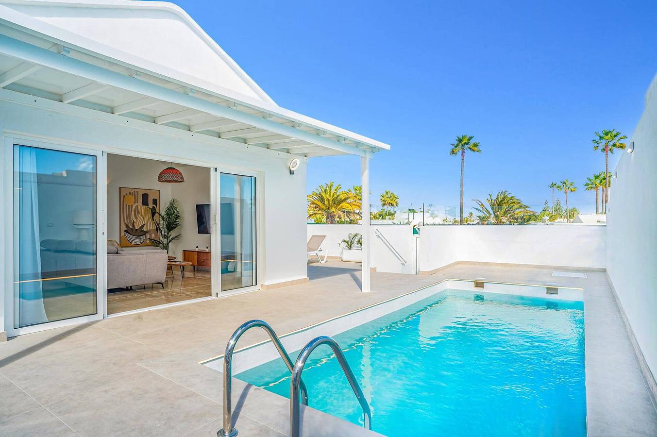 Casa De Vacaciones para 6 Personas en Los Pocillos, Tías