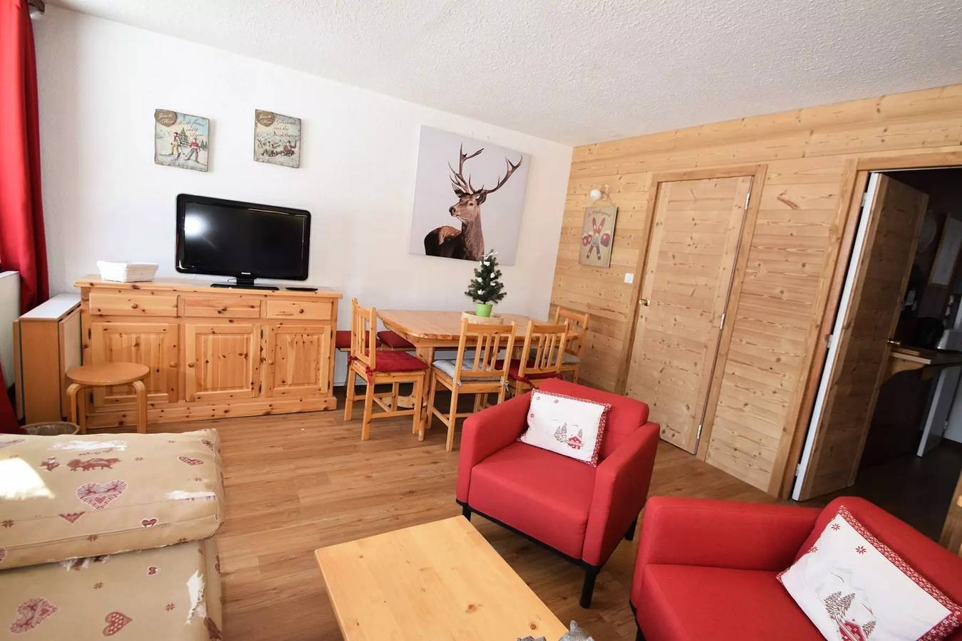 Appartement entier, 3 Pièces 6/7 pers - Le Vercors - 104Vr -Plagne Centre in Plagne Centre, La Plagne-Tarentaise
