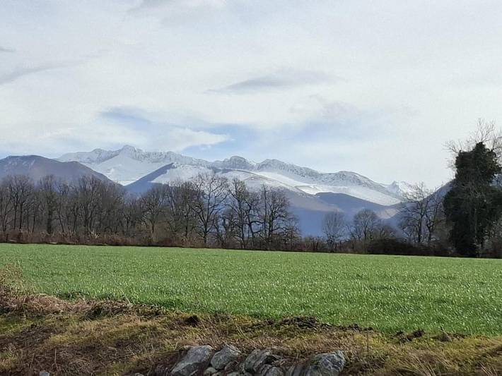 Gîte pour 8 personnes, avec vue et piscine ainsi que terrasse et jardin, animaux acceptés à Gan - 2