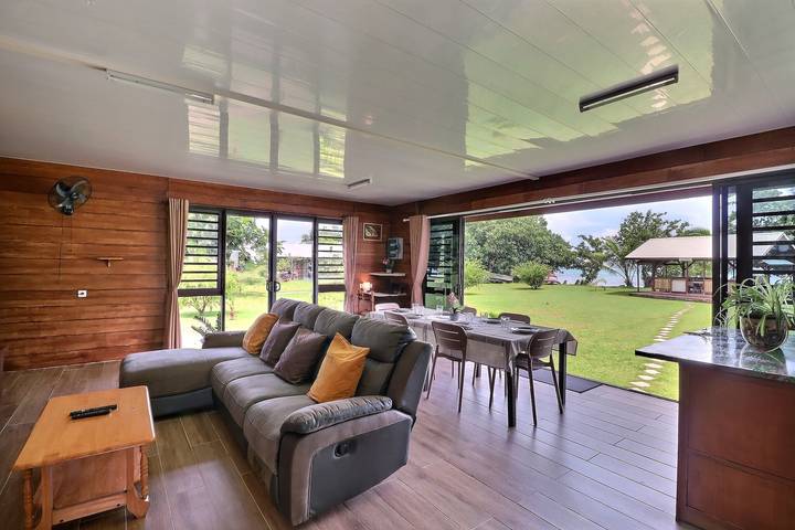 Location de vacances pour 5 personnes, avec terrasse et jardin dans Polynésie française - 4