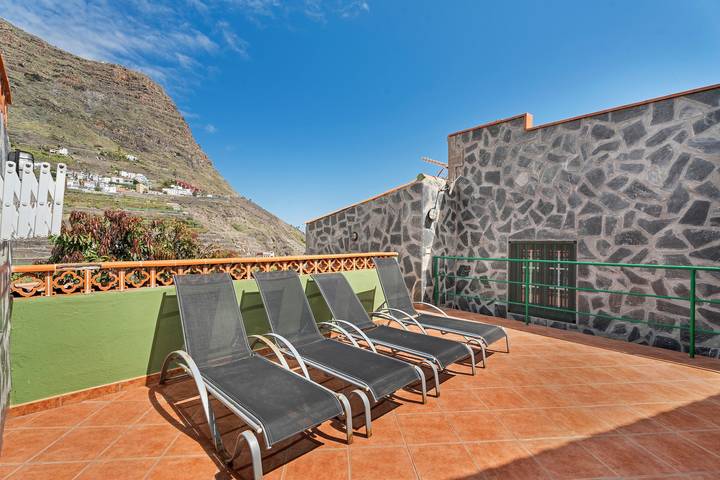 Landhus for 7 personer, med Hage i La Gomera