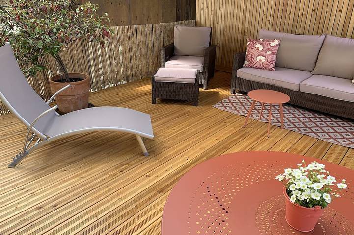 Cottage für 2 Personen, mit Balkon - 1