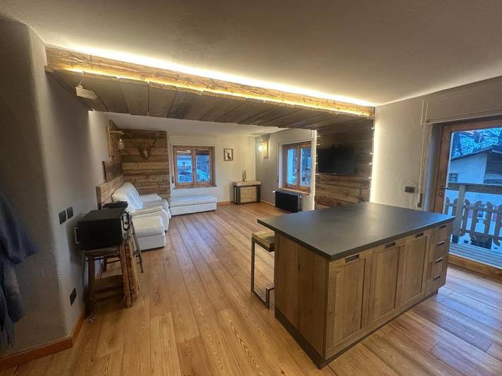 Gîte pour 8 personnes, avec vue et balcon, animaux acceptés à Selva di Cadore - 4