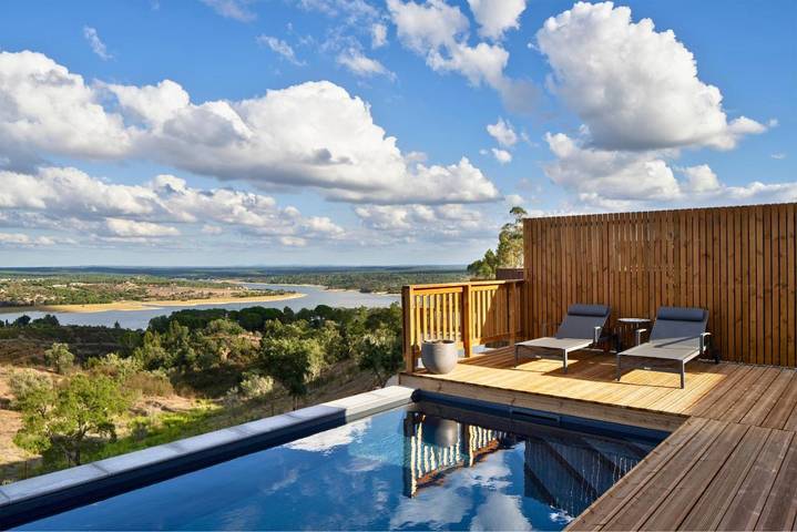 Villa para 4 pessoas, com Varanda e Terraço e ainda Jardim and Piscina em Montargil