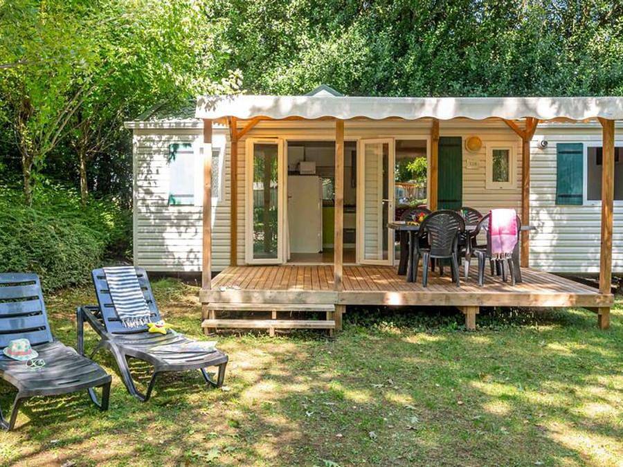 Camping Le Caussanel - Ciela Village - Mobilheim 6 personen - Ciela Confort - 3 Zimmer in Canet-de-Salars, Pareloup-See