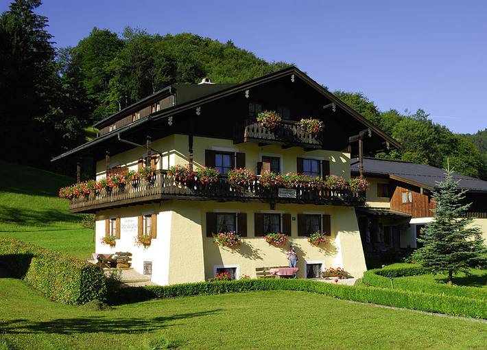 Pension pour 3 personnes, avec jardin et balcon, adapté aux familles à Berchtesgaden