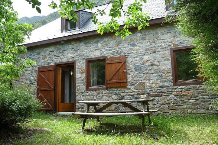 Maison de vacances pour 10 personnes, avec balcon et jardin à Aragnouet
