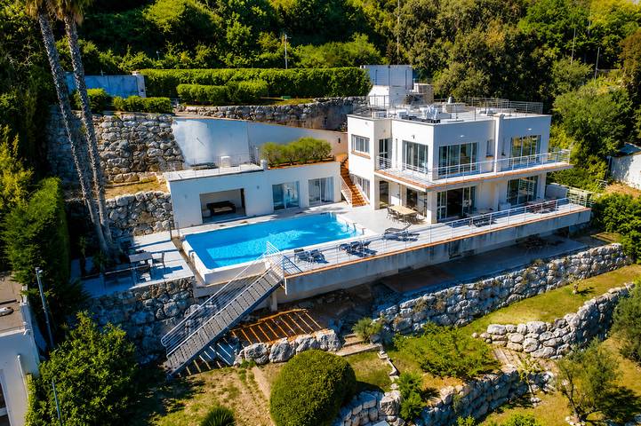 Villa pour 12 personnes, avec jardin et terrasse à Vallauris - 4