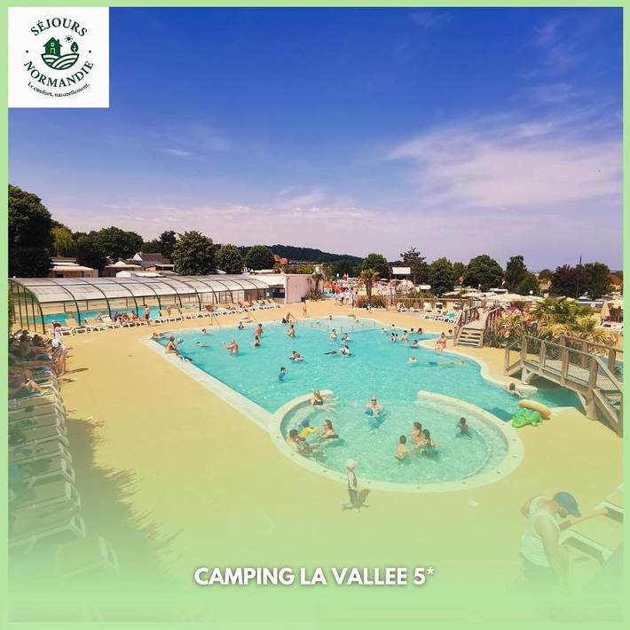 Parc de vacances pour 4 personnes, avec piscine ainsi que jardin et jacuzzi, animaux acceptés en Normandie - 3