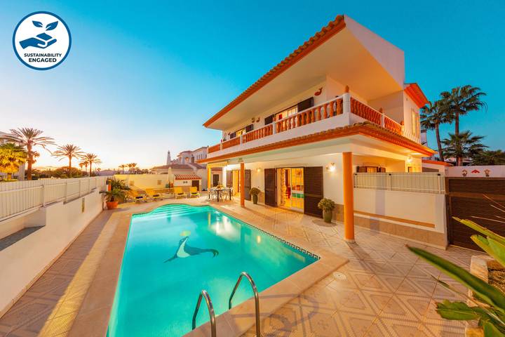 Villa para 8 pessoas, com Terraço em Galé