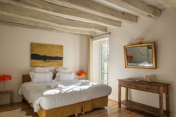 Location de vacances pour 10 personnes, avec jardin et piscine à Ambillou - 2