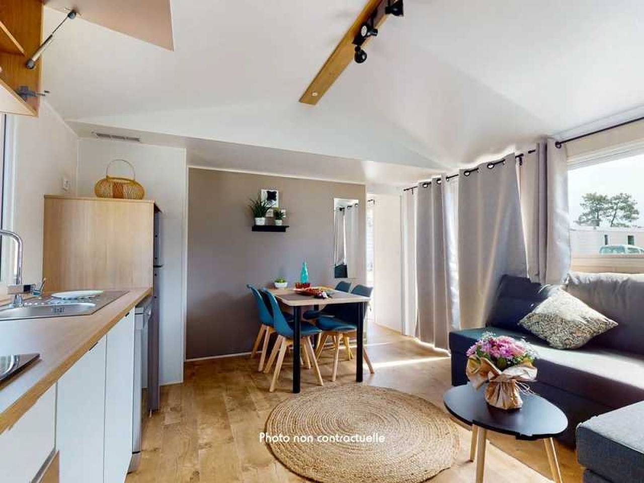 Zecamping 4 étoiles animé toboggans locatif 28m2 6 pers in Parentis-en-Born, Côte d’Argent