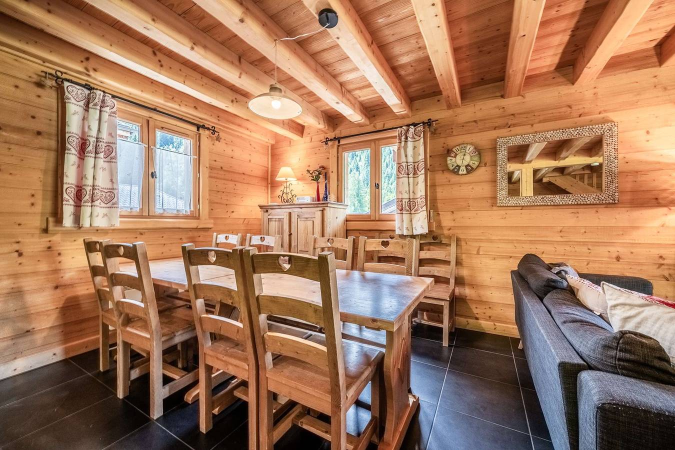 Dalle Cachee: Typical and charming chalet 4 bedroom / 2 bathroom in Morzine, Thonon-les-Bains region