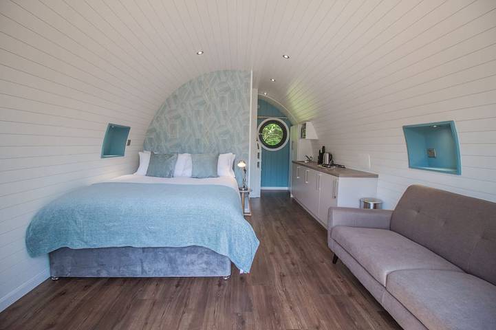 Glamping for 4 people, with Terrace in North York Moors National Park