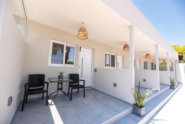 Appart’hôtel pour 2 personnes, avec Balcon ainsi que Terrasse et Vue