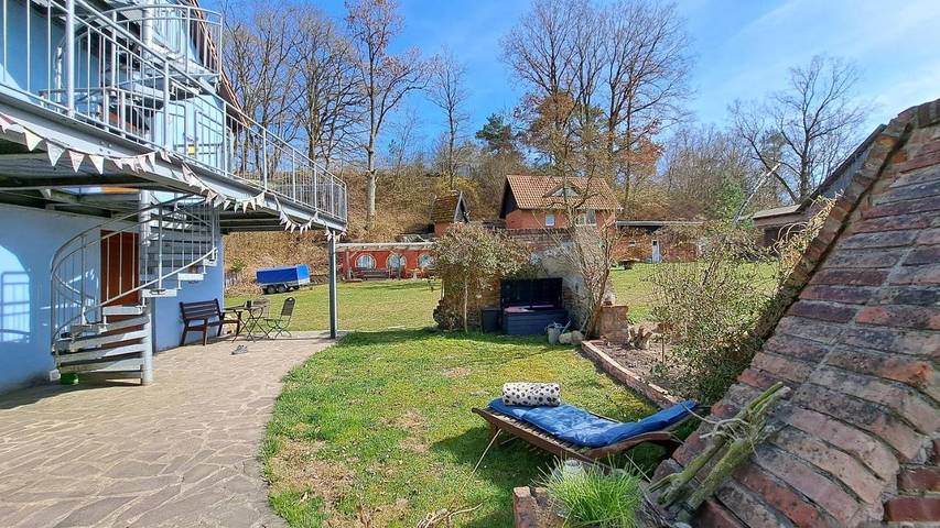Ferienwohnung für 5 Personen, mit Terrasse und Garten sowie Ausblick und Seeblick in Hohendorf (bei Wolgast) - 2