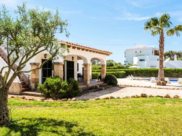Villa in Cala Blanca, Ciutadella für 7 