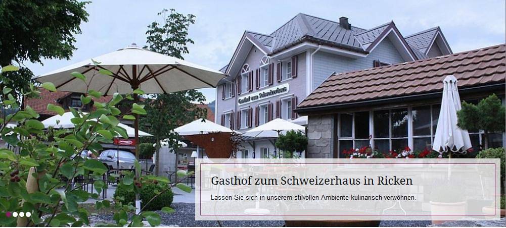 Hotel für 2 Personen, mit Garten und Ausblick in Gommiswald