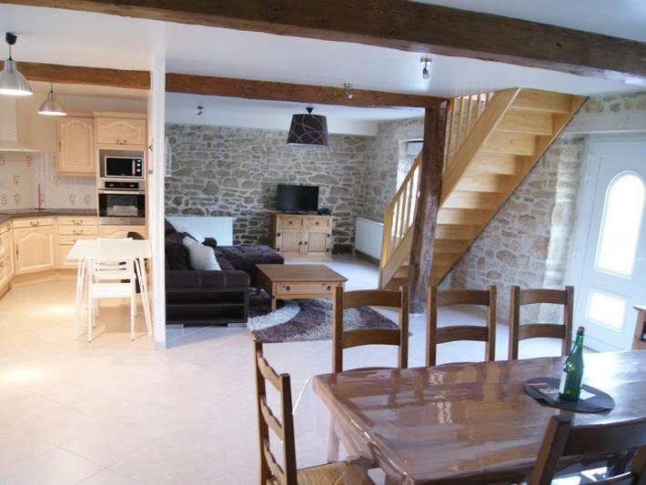 Gîte pour 6 personnes, avec jardin