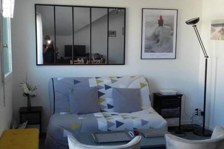 Gîte pour 4 personnes, avec vue et balcon, adapté aux familles dans Plage du Courégant - 3