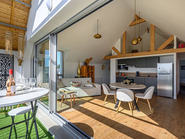 Gîte pour 5 personnes, avec jardin et balcon à Plouharnel - 4
