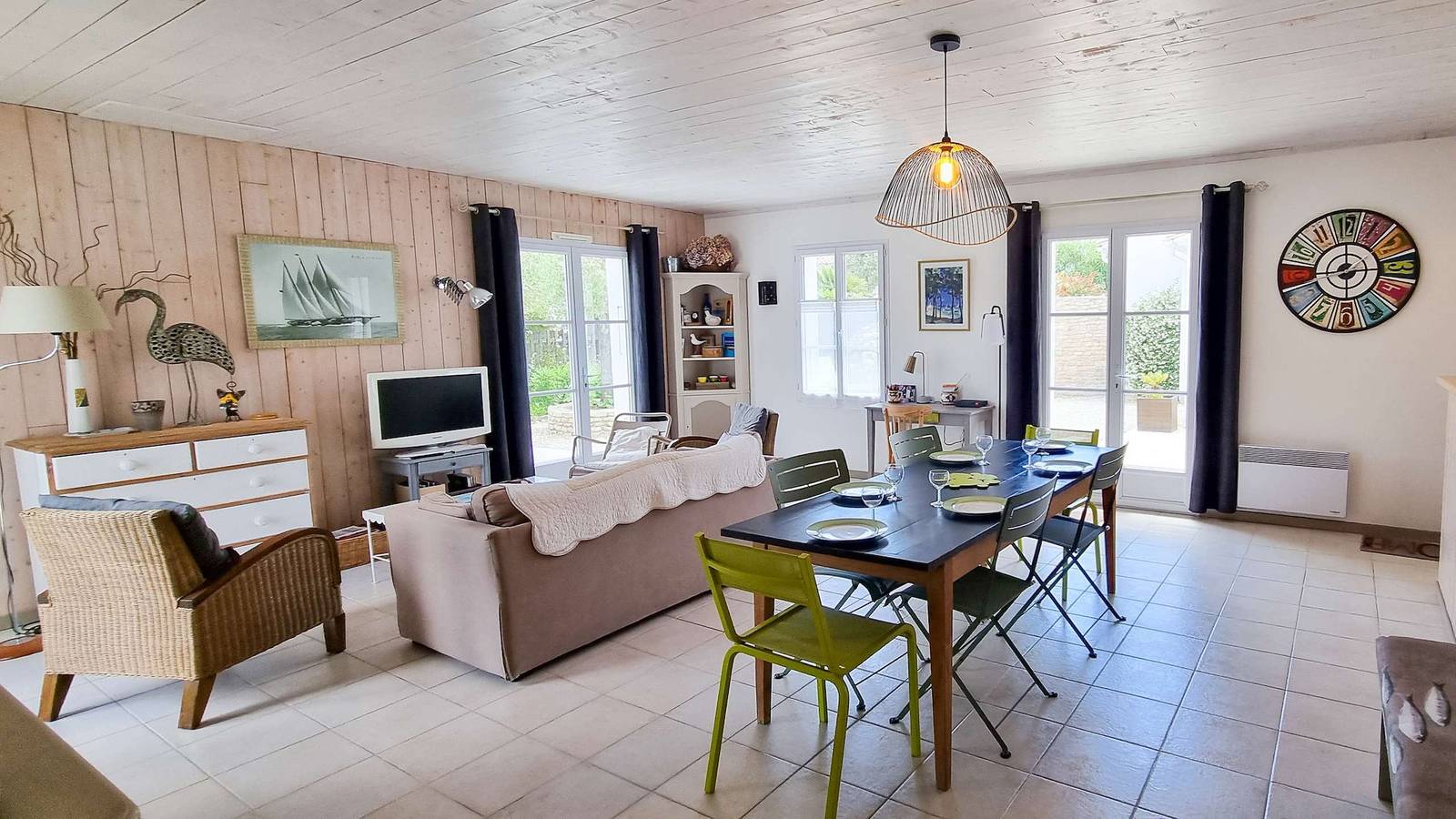 Appartement de vacances entier, Villa de plain-pied, au lieu dit La Passe in La Couarde-sur-Mer, Île de Ré