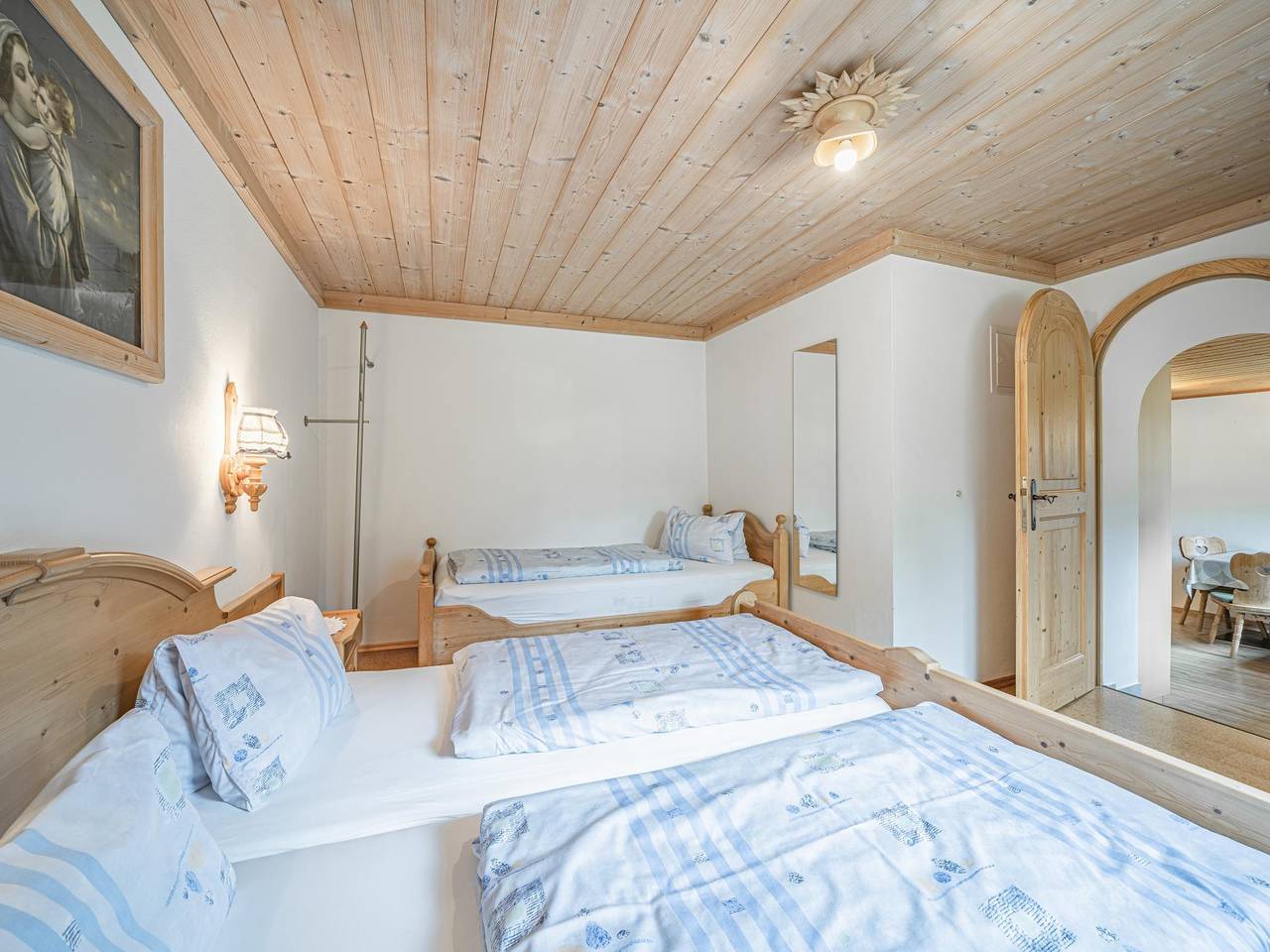 Geheel appartement, Vakantiewoning met balkon op boerderij in Brixen im Thale, Kaisergebirge