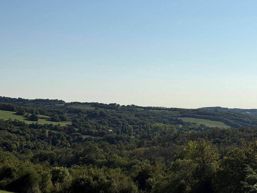 Camping Domaine La Faurie - Chalet 6 personen - Chalet Confort 3 Zimmer - Talblick in Séniergues, Regionaler Naturpark Causses du Quercy