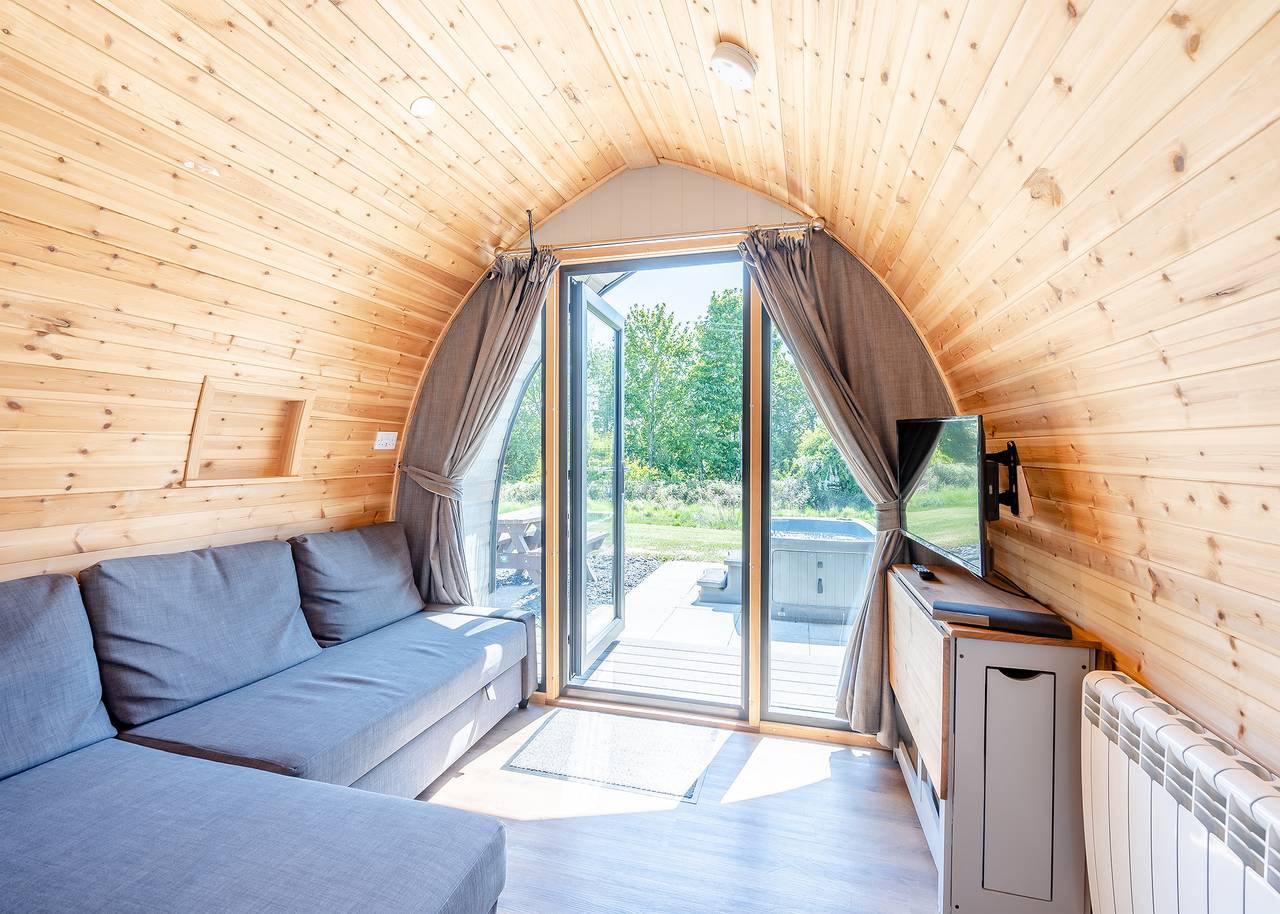 Kyloe Glamping Pod (Pet Friendly) in Coldstream, Scottish Borders