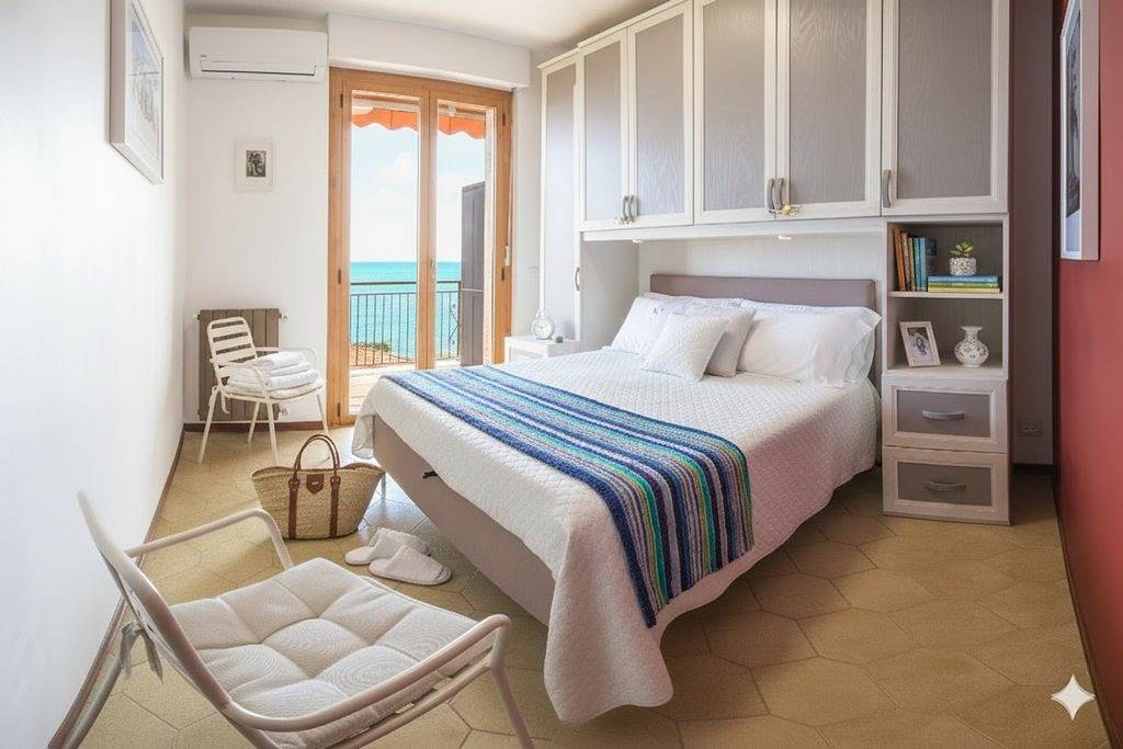 Ganze Wohnung, Wohnung mit Terrasse mit Meerblick und A/C | Ap57 in Piani-Ciapin, Cipressa