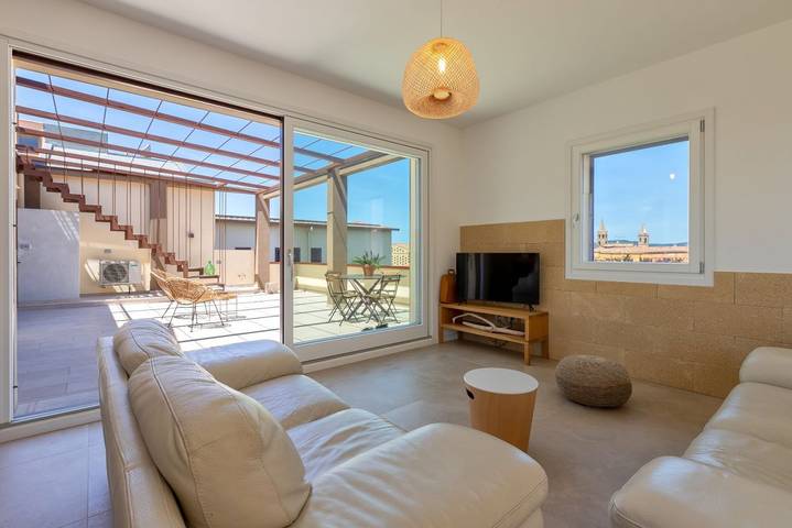 Loft per 4 persone, con balcone/terrazza e vista oceano ad Alghero
