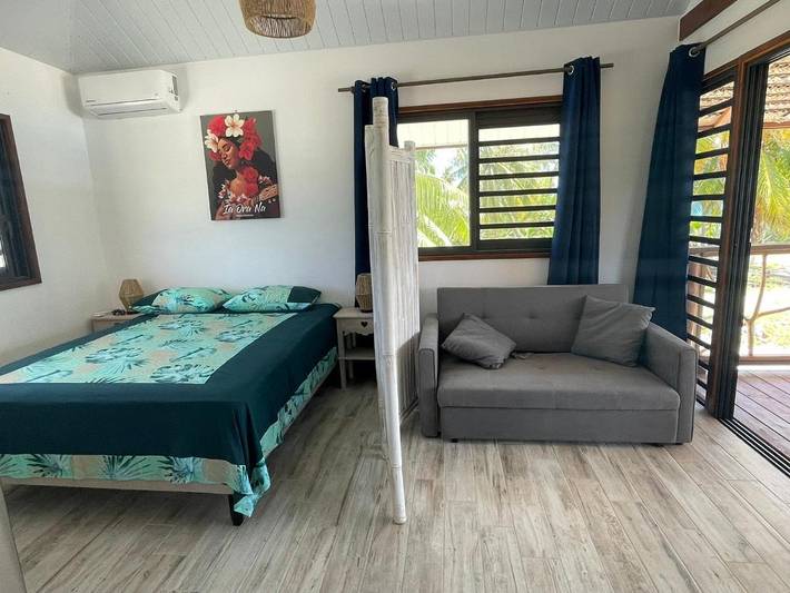 Location de vacances pour 3 personnes, avec jardin et vue dans Fakarava - 3