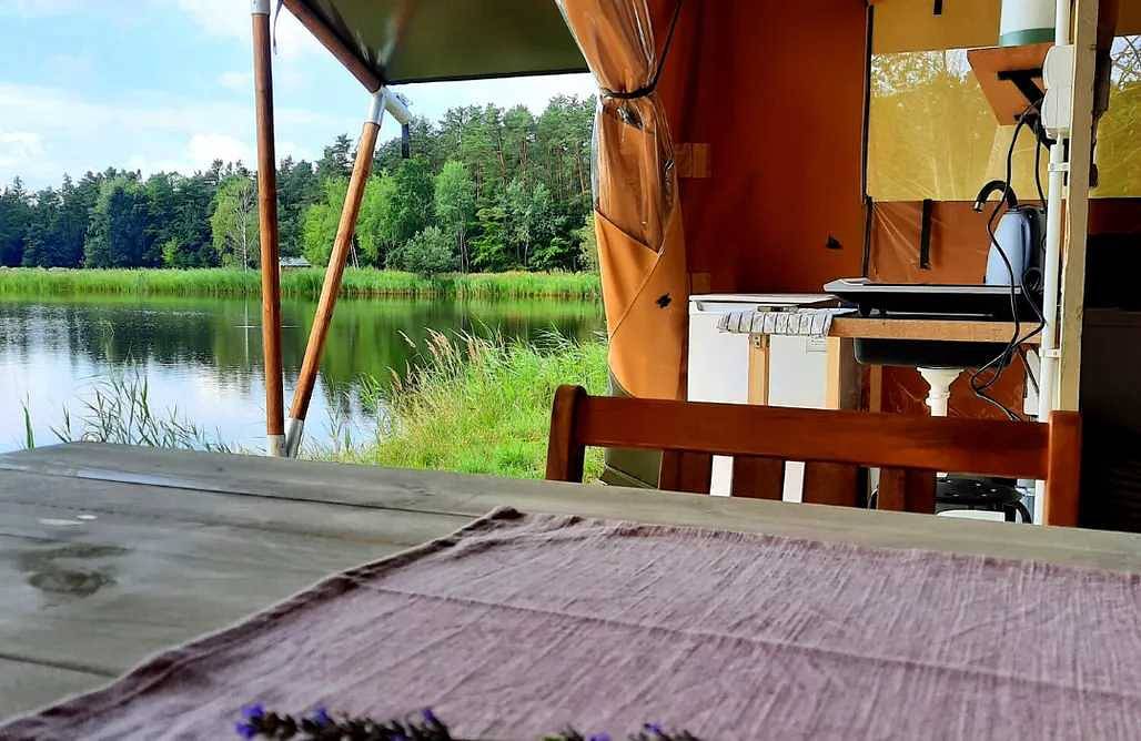 Cztery Stawy Glamp - Safari tent Sienkiewicz in Roztocze