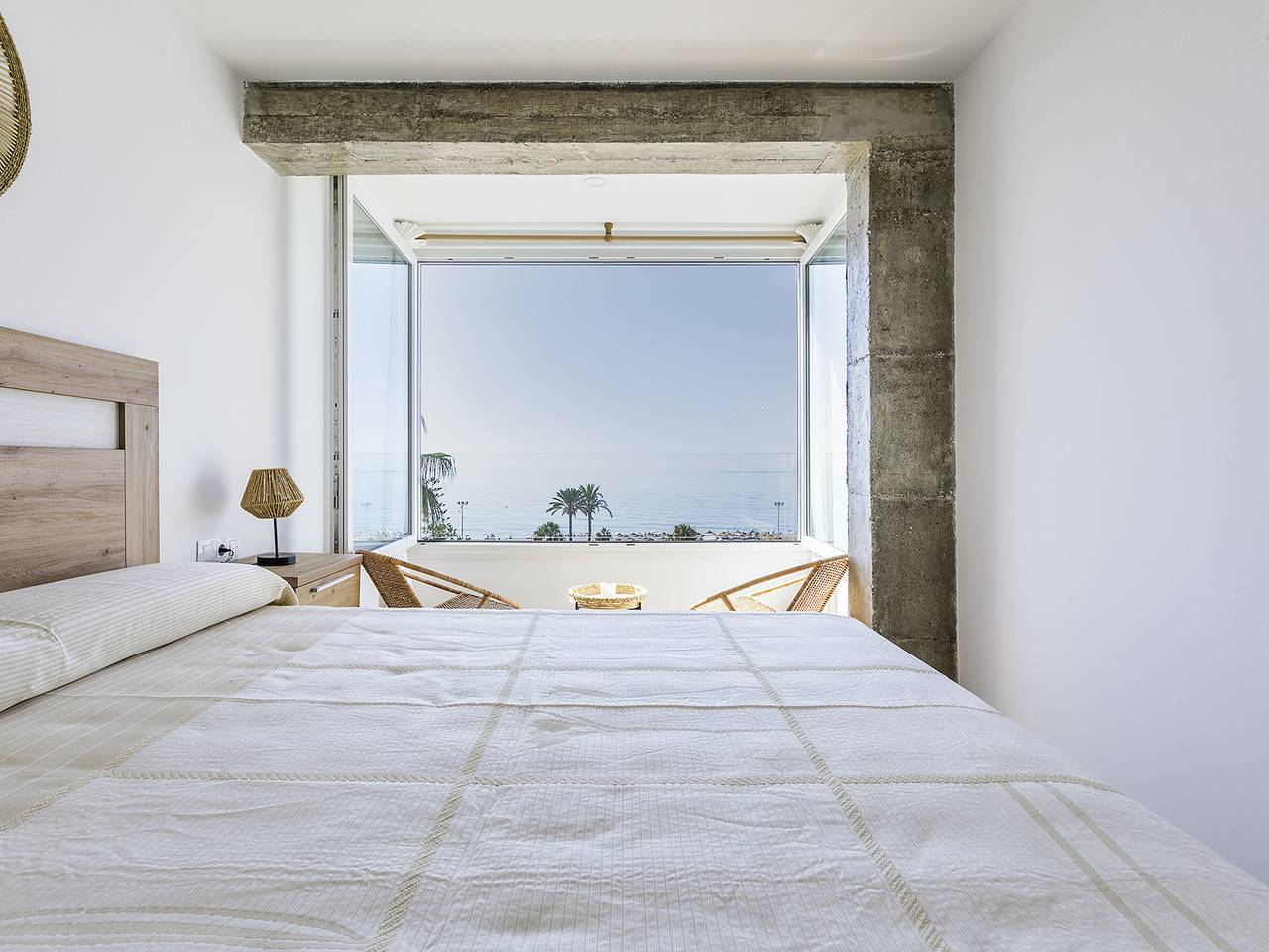 Ganze Wohnung, Strandnahe Wohnung mit 2 Schlafzimmern und Klimaanlage in Torre del Mar in Playa de Torre del Mar, Torre del Mar