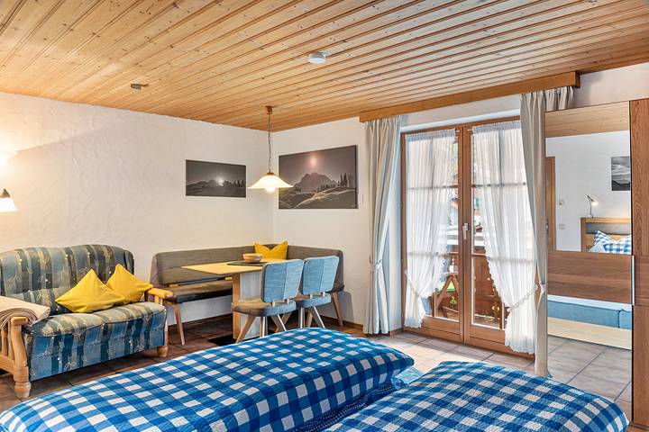 Gîte pour 2 personnes, avec balcon à Mittenwald