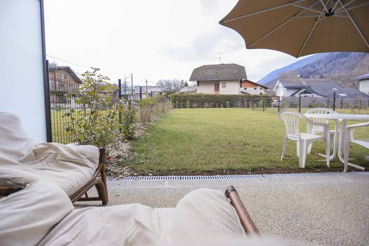 Vakantieappartement voor 4 personen, met Terras en Tuin