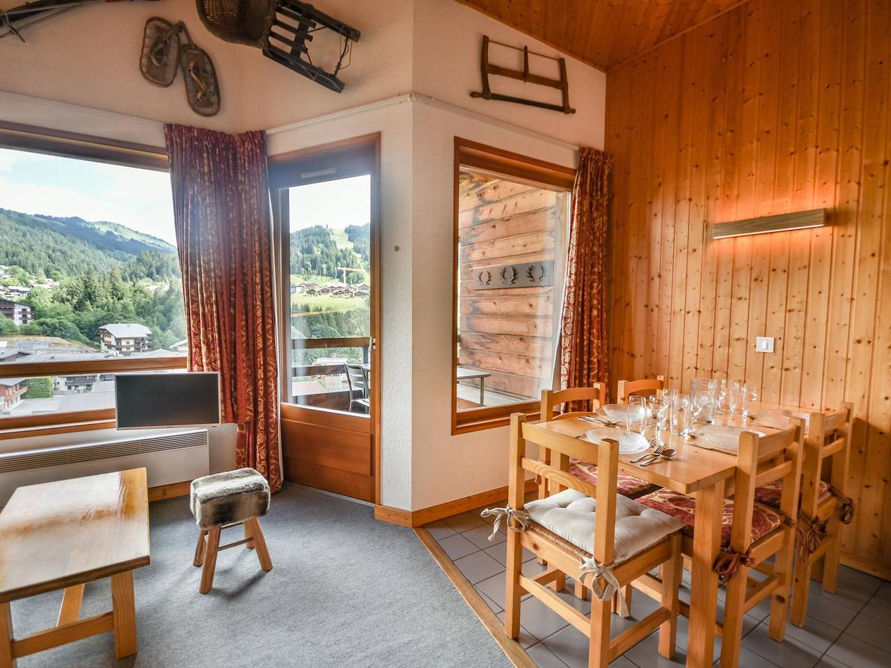 Apartamento entero, Dúplex T2 para 5 pers en Les Gets, cerca del centro, parking y tenis in Les Gets, Les Portes du Soleil