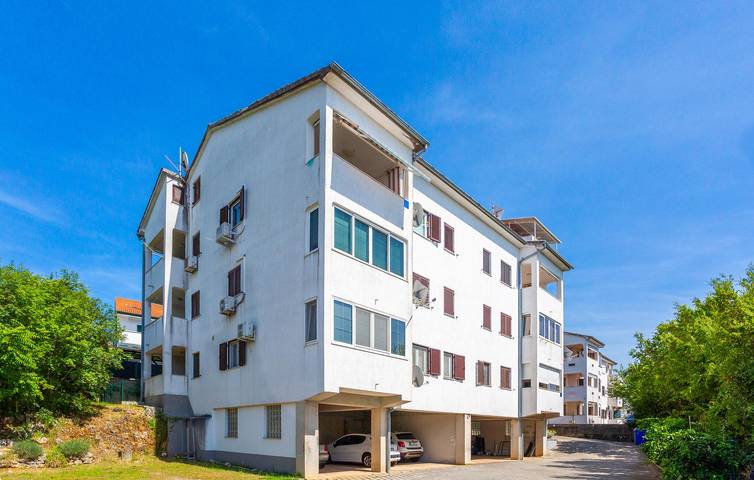 Ferienwohnung für 2 Personen, mit Terrasse, mit Haustier in Malinska