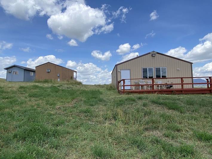 Log cabin for 2 people, with terrace in Black Hills