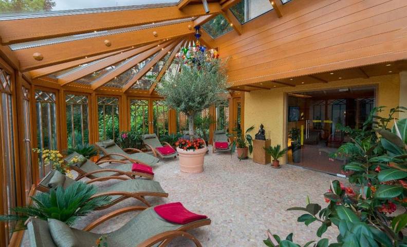 Hôtel pour 2 personnes, avec sauna et terrasse ainsi que jardin et vue, animaux acceptés
